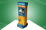  Golf  Pole POP Cardboard Display Stands With Eye - catching Design
