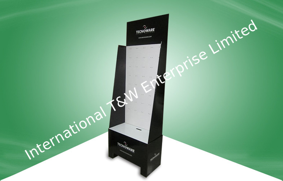 ভালো দাম কালো কার্ডবোর্ডের তল প্রদর্শন স্ট্যান্ড অনলাইন