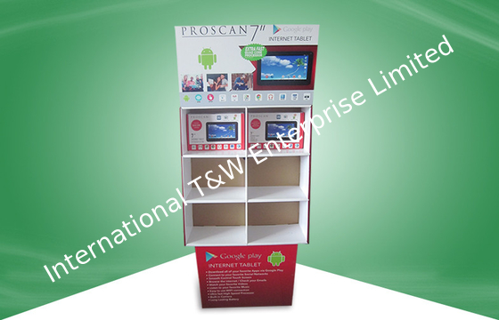 ভালো দাম 6 Cell portable display stands , cardboard display shelves Promote Ipad / Electronic Products অনলাইন