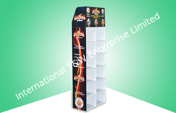 ভালো দাম 12 Cell Corrugated Cardboard Display Stands For Firestarter , Cardboard Floor Displays অনলাইন