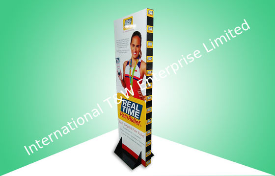 ভালো দাম Easy Assembly Free Standing Custom Cardboard Displays , Corrugated Floor Display অনলাইন