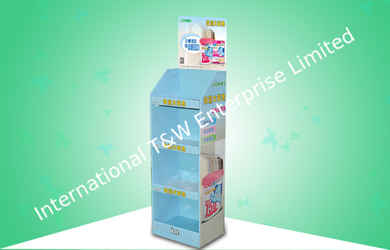 ভালো দাম 100% Eco Friendly Corrugate Cardboard Display Stands Promoting Insect Resistant Hygroscopic Package অনলাইন
