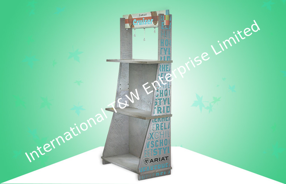 ভালো দাম Heavy-duty Falconboard/ Honeycomb Board Free Standing Display Units For Selling Sports Shoes অনলাইন