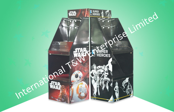 ভালো দাম Heavy Duty Black Cardboard Display Stands For Mix - Presenting Frame / Mat / Poster , Offset Printing অনলাইন