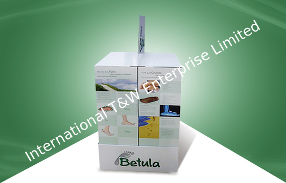 Custom POP Paper Cardboard Pallet Display for Nursing Care Products