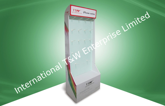 ভালো দাম Color Printing Corrugated Cardboard Product Display Stands Free Standing অনলাইন