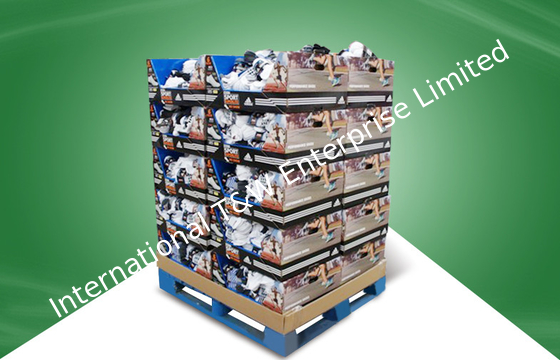 ভালো দাম Point Of Sale Pop Cardboard Displays Pdqs For Sport Socks , Environment Friendly অনলাইন