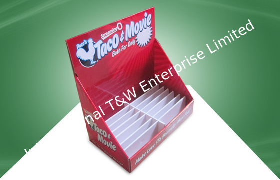 ভালো দাম Red Cardboard Countertop Displays Cardboard Tabletop Display Box for Adult Products অনলাইন