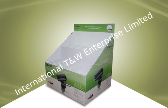 Advertising Cardboard Pallet Display Box , Countertop Cardboard Display 80x60x110cm