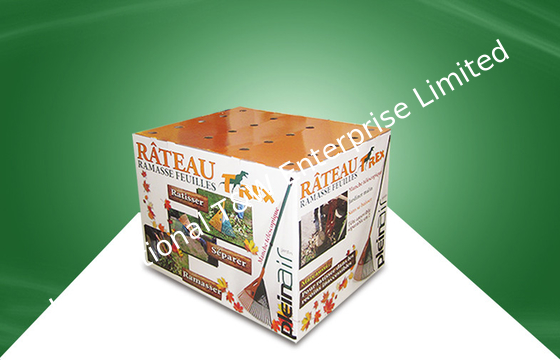 ভালো দাম Full Color Flexo Pring Cardboard Dump Bins Cardboard Display Units for Market অনলাইন
