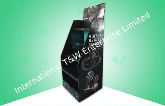 ভালো দাম জল - পতন আকার পিওএস কার্ডবোর্ড VR হেডসেট বিক্রয় জন্য আই কাচ ডিজাইন দেখায় অনলাইন