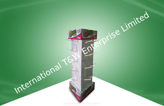 ভালো দাম All-round Show Rotating Countertop Cardboard Retail Display with Hook অনলাইন