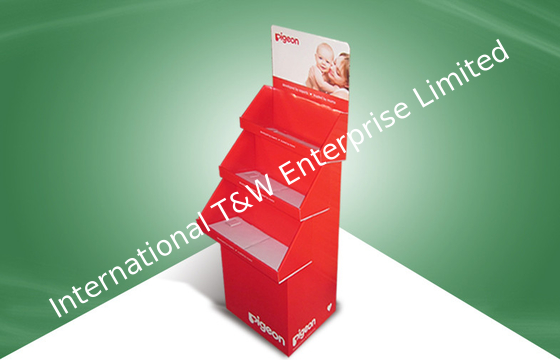 ভালো দাম পেড্রন ব্র্যান্ড তিনটি ট্রে পিপ কার্ডবোর্ড ডিসপ্লে স্ট্যাক-আপ ডিজাইনের সাথে কিড প্রোডাক্ট বিক্রি করার জন্য অনলাইন