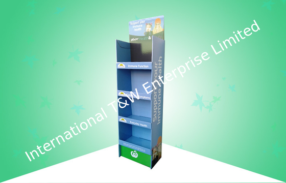 ভালো দাম মেডিসিন পিচবোর্ড pos প্রদর্শন 4 তাক সঙ্গে দৃঢ় নকশা চকচকে শেষ স্ট্যান্ড অনলাইন