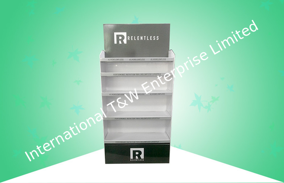 ভালো দাম 5 শেল্ফ পিওপি কার্ডবোর্ড প্রদর্শন হ'ল স্বাস্থ্যসেবা আইটেম / পোশাকের জন্য সিএমওয়াইকে অফসেট প্রিন্টিং অনলাইন