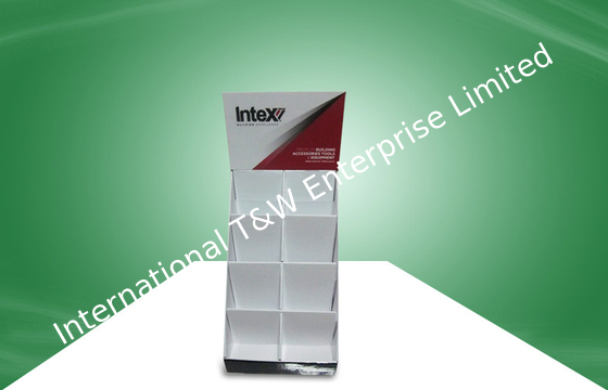 ভালো দাম Customized Durable Cardboard Countertop Displays With Offset Printing Brochure Holder অনলাইন