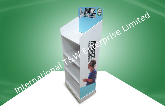 ভালো দাম চার-শেফ পপ কার্ডবোর্ড ডিসপ্লে ইকো-বন্ধুত্বপূর্ণ বিভিন্ন হেডার কার্ডের সাথে ওয়াল-মার্টের ইয়ারবজ আইটেম বিক্রি করার জন্য অনলাইন