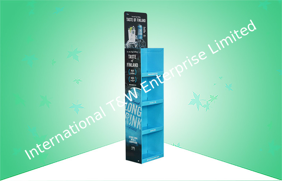 ভালো দাম 4 বালুচর ভারী দায়িত্ব কার্ডবোর্ডের পস ডিসপ্লে সমর্থনকারী বারগুলির সাথে দীর্ঘস্থায়ী অনলাইন