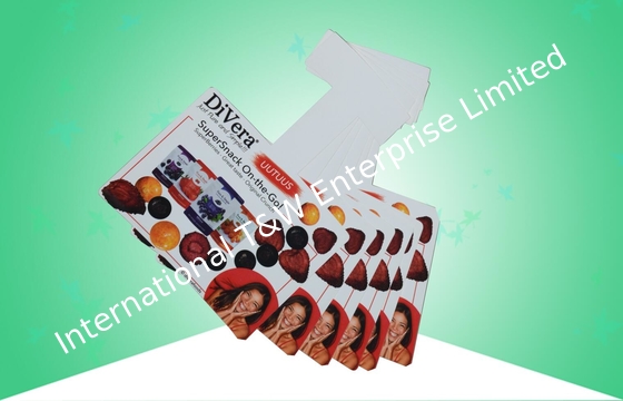 ভালো দাম চকচকে সমাপ্তির সাথে 350GSM কাস্টম প্যাকেজিং বাক্সগুলি আর্টপেপার পেপার কার্ড স্নাক ভোবলার অনলাইন
