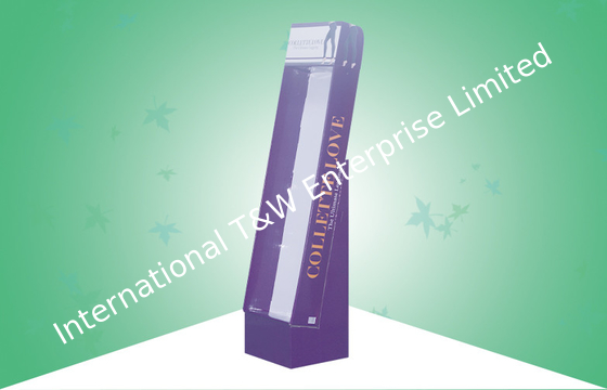 ভালো দাম 350gsm সিসিএনবি গ্লোসি চকচকে ধাতব হুকের পস কার্ডবোর্ড প্রদর্শন অনলাইন
