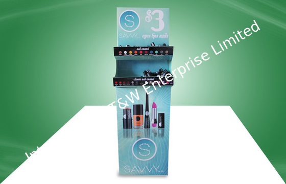 ভালো দাম Two Tier Double Face Show Food Display Stands 4 Colors Offset Printing অনলাইন