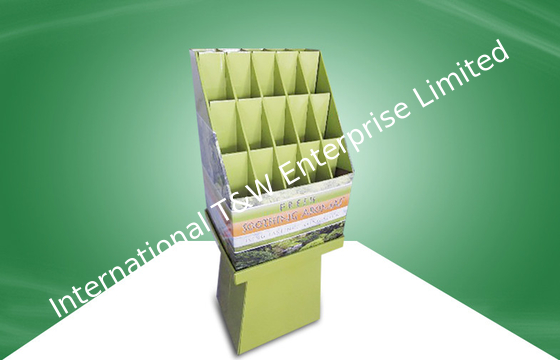 ভালো দাম OEM / ODM  Fragrant Oil Corrugated Cardboard Dump Bins Cardboard Display Units with CMYK or Pantone অনলাইন