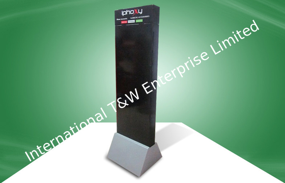 ভালো দাম Strong Two-face show Cardboard Display Stands , Iphone Accessories Floor Hook Display অনলাইন