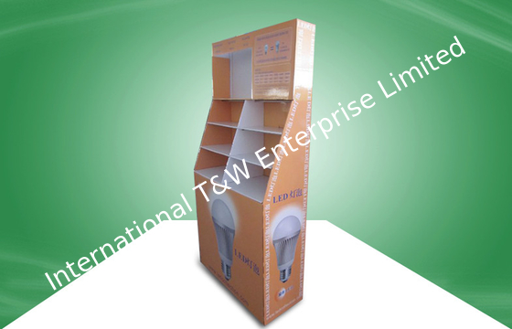 ভালো দাম Recycled Heavy - duty  POS Cardboard Displays  Display Stand For LED Products অনলাইন