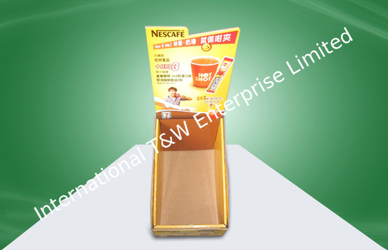 ভালো দাম Nestcafe  Promotional Cardboard Countertop Display 4 Colors Offset Printing অনলাইন