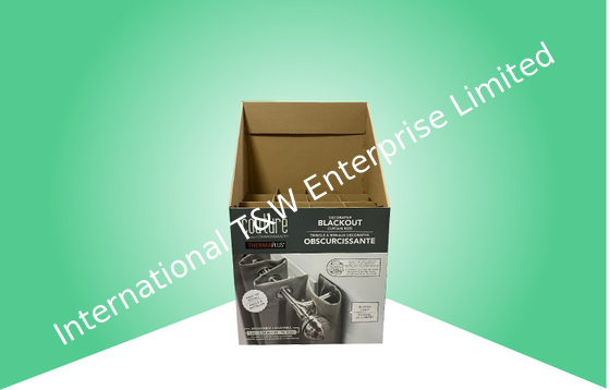 ভালো দাম কস্টকো স্টোরে কার্টেন রডের জন্য হেভি ডিউটি ​​5 প্লাই কার্ডবোর্ড ডাম্প বিন ডিসপ্লে অনলাইন