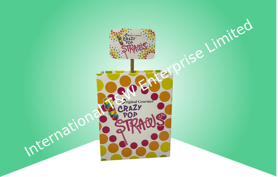 ভালো দাম টিউব এবং হেডার সহ ক্যান্ডি আইটেমগুলির জন্য পপআপ কার্ডবোর্ড ডাম্প বিন প্রদর্শন অনলাইন