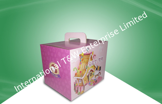 ভালো দাম Small Recyclable Corrugated Paper Food Packaging Boxes OEM / ODM with PET Sheet অনলাইন