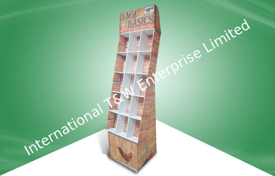 ভালো দাম OEM / ODM 15 Cells Book POP Cardboard Display Cardboard With Heavy - duty & Easy - assembly Design অনলাইন