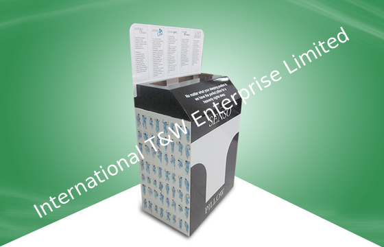 ভালো দাম Portable Cardboard Dump Bins Retail With Storage Box , Corrugated Recycling Bins অনলাইন