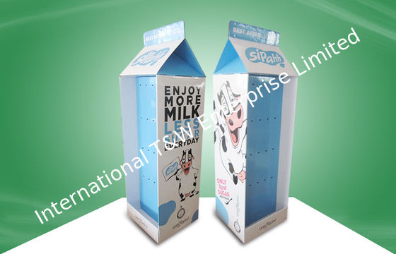 ভালো দাম ওয়ালমার্ট পিওপি কার্ডবোর্ড ফ্লোর ডিসপ্লে হুক সহ, ভাঁজযোগ্য অনলাইন